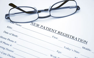 new patient registration